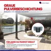 GeZu Impex Pfostenecke 4 Balken 121 x 121 mm Anthrazit Produktbild-Vorschau 4