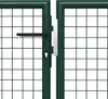 vidaXL Gartentor aus Stahl 400 x 100 cm Grün Produktbild-Vorschau 2
