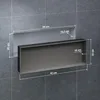 VILSTEIN | Duschnische 30x90 cm | Aufputz | Wandnische Produktbild-Vorschau 4
