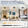 ZMH stropní ventilátor LED s osvětlením tichá stmívatelná Náhled obrázku produktu 3