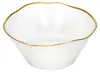 Saladeschaal, glazen, goudkleurig, 21 cm, 1,2 liter Productafbeelding-voorbeeld 11