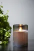 Świeca Led woskowa szklana M-TWINKLE czarna 10cm ruchomy Podgląd zdjęcia produktu 7
