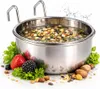 Metallschale für Papageien - hängend - 840ml Produktbild-Vorschau 2