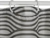 MSV Duschvorhang Premium Wave Grau Produktbild-Vorschau 5