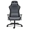 A gaming chair is shown from the front on a white background. Produktbild-Vorschau