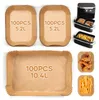 300 Stück Backpapier für Heißluftfritteuse Kompatibel mit Produktbild-Vorschau 1