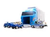KIK - TIR-Transporter + Polizeiwagen aus Metall Produktbild-Vorschau 8