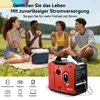 2200W Inverter Benzin Stromgenerator, Superleise, 18kg Produktbild-Vorschau 5
