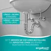 Engelbach® Siphon Waschbecken extra Lang 200mm 1 1/4 inkl. Produktbild-Vorschau 7