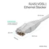 TAE-F Stecker auf RJ45 Stecker, VDSL Routerkabel, weiß, Produktbild-Vorschau 2