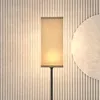 HOMCOM Moderne Stehlampe mit Kunstleinen-Schirm, Produktbild-Vorschau 8