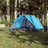 Möbel Kuppel-Campingzelt 3 Personen Blau Quick Release - Produktbild-Vorschau 3