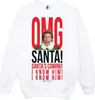 Elf - "OMG I Know Him" Sweatshirt für Damen BI16536 (L) Produktbild-Vorschau 1