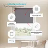 Estika Rollo ohne Bohren - 100 x 220 cm - Silber - Klemmfix Produktbild-Vorschau 2