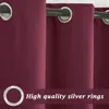1 rideau d'extérieur imperméable,rideau opaque coupe-vent Voir les images du produit 5