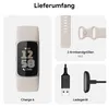 Fitbit Charge 6 AMOLED Aktivitäts-Trackerarmband Beige, Produktbild-Vorschau 3