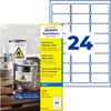 Avery Zweckform J4773-10, Wetterfeste Folien-Etiketten, A4, Produktbild-Vorschau 1