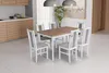 Chaise de salle à manger - Set 4x BOS 14 blanc, soro 90 Voir les images du produit 6