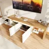 UnboxG TV-Lowboard 200 cm Weiß mit LED-Beleuchtung, Produktbild-Vorschau 5