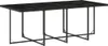 vidaXL 9-tlg. Garten-Essgruppe mit Kissen Schwarz Poly Produktbild-Vorschau 4