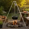 Grill rotatif à trois pieds BBQ-Toro, diamètre 100 cm, avec Voir les images du produit 2