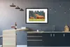 MuchoWow® Gerahmtes Poster Schottischer Hochländer - Sonne Produktbild-Vorschau 5