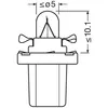 OSRAM 1,2W Kunststoffsockel Faltschachtel 12V Original Produktbild-Vorschau 7