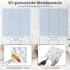 COSTWAY 50 pièces 3D panneaux muraux diamant 30x30cm, Voir les images du produit 5