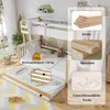 A bunk bed with a pull-out bed, shown in a child's room with decorative elements. Anteprima dell’immagine prodotto