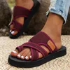 1 Paar Damen-Sandalen in Übergröße, rutschfeste Sohle, Produktbild-Vorschau 8
