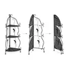 Relaxdays Eckregal Metall, 3 Ablagen, HBT: 82,5 x 30 x 30 Produktbild-Vorschau 8