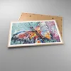 Gerahmtes Poster - Rahmen in heller Eiche - Vogel Natur Produktbild-Vorschau 3