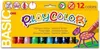 Temperové pastelky Playcolor, 12 barev Náhled obrázku produktu 3