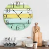 vidaXL Wanduhr Mehrfarbig 60 cm MDF Produktbild-Vorschau 2