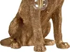 BELIANI Tischlampe Gold Kunstharz Hund Tierform Glamouröser Produktbild-Vorschau 8