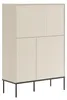 Selsey Bellezo – Highboard mit vier Türen, 95 cm hoch, Produktbild-Vorschau 1