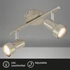 Lampada da soffitto a LED Spot lampada 2xGU10 orientabile Anteprima dell’immagine prodotto 13
