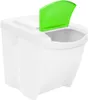 Prosperplast Recyclingbehälter 75l 3 Einheiten Weiß  Weiß Produktbild-Vorschau 12