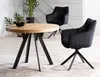 Stuhl Azalia Velvet Schwarz Samtstoff 18 Produktbild-Vorschau 10