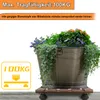 LARS360 2 szt. rolki do roślin WPC kątowe 30x30cm nośność Podgląd zdjęcia produktu 5