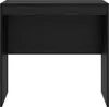 scrivania vidaXL look rovere nero 80 x 50 x 76 cm Anteprima dell’immagine prodotto 5