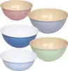 Riess Obstschüssel Emaille Salatschüssel | 22cm Nilgrün Produktbild-Vorschau 2