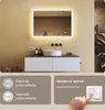 Artforma Zrkadlo do kupelne s osvetlenim LED 100x70cm, Náhľad obrázku produktu 4