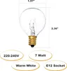 G40 žárovky Náhradní wolframová žárovka G40 7W 220-240V Náhled obrázku produktu 5