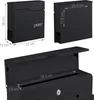 Relaxdays Briefkasten mit modernem Design, Metall, 4 Produktbild-Vorschau 4
