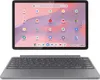 A Lenovo Chromebook IdeaPad Duet 3 tablet with its keyboard attached, displayed against a white background. Produktbild-Vorschau