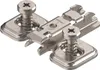 BLUM CLIP Kreuzmontageplatte Langloch Stahl, Produktbild-Vorschau 1