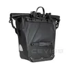 Fahrradtasche schwarz Packtasche 25 L Gepäckträgertasche Produktbild-Vorschau 2