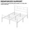 Yaheetech Bettrahmen Metallbett für 160 x 200 cm Matratze Produktbild-Vorschau 4