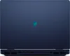 The back of a closed dark blue Dell Alienware laptop with a glowing alien head logo in the center. Náhľad obrázku produktu